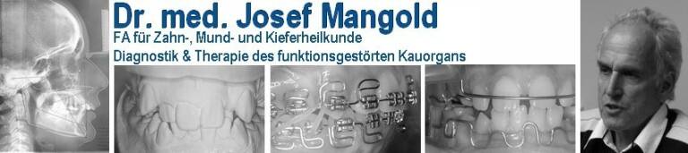 Firmenlogo Dr. med Josef Mangold FA für Zahn-, Mund- und Kieferheilkunde, Diagnostik & Therapie des funktionsgestörten Kauorgans