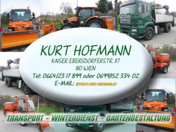 Firmenlogo Kurt Hofmann - Transport - Winterdienst - Gartengestaltung