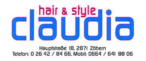 Firmenlogo Hair & Style Claudia - Claudia Ritter-Staubmann