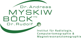 Firmenlogo Dr. Andreas Myskiw, Dr. Rudolf Böck OG - Institut für Radiologie, Computertomographie und Magnetresonanztomographie