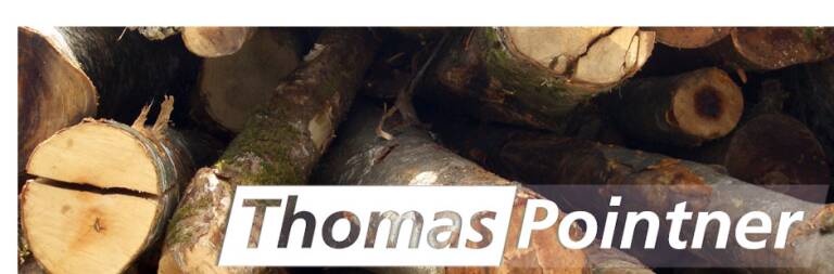 Firmenlogo Thomas Pointner - Freies Holzschlägergewerbe und konzessionierte Güterbeförderung