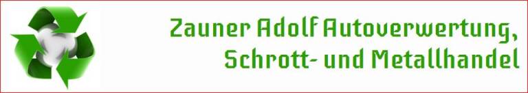 Firmenlogo Zauner Adolf Schrott & Metallhandel sowie Autoverschrottung