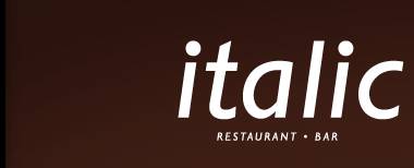 Firmenlogo Italic - Restaurant Bar