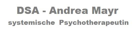 Firmenlogo Andrea Mayr DSA - systemische Psychotherapeutin