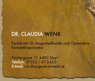 Firmenlogo Ordination Dr. Claudia Wenk
