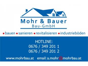 Firmenlogo Mohr & Bauer Bau- GmbH