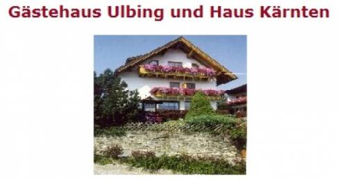 Firmenlogo Gästehaus Ulbing und Haus Kärnten
