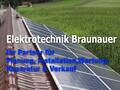 Elektrotechnik - Braunauer