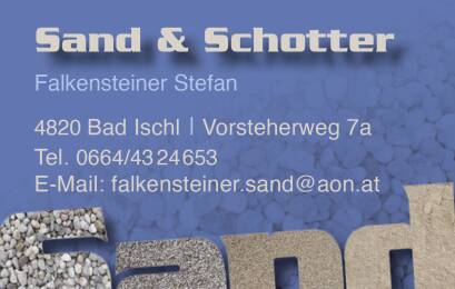 Firmenlogo Sand & Schotter - Stefan Falkensteiner