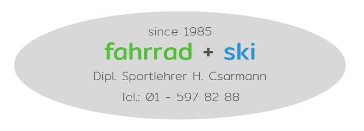 Firmenlogo Fahrrad + Ski Dipl. Sportlehrer Csarmann Heinz