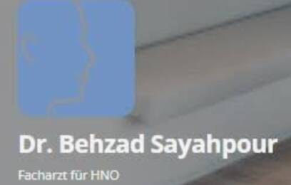 Firmenlogo Dr. Behzad Sayahpour - HNO-Arzt
