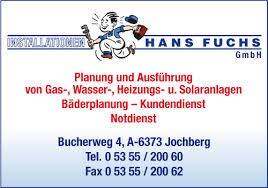Firmenlogo Fuchs Hans Installationen GmbH