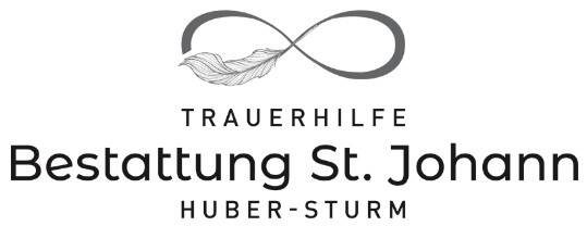 Firmenlogo Bestattung St. Johann Huber-Sturm GmbH