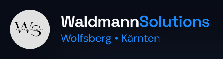 Firmenlogo WaldmannSolutions